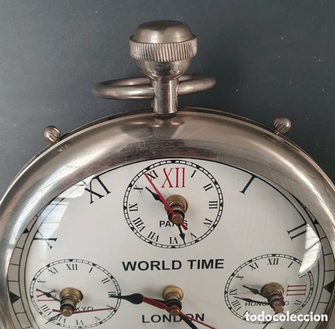 Relojes de carga manual: Reloj de mesa 5 usos horarios. . - Foto 2