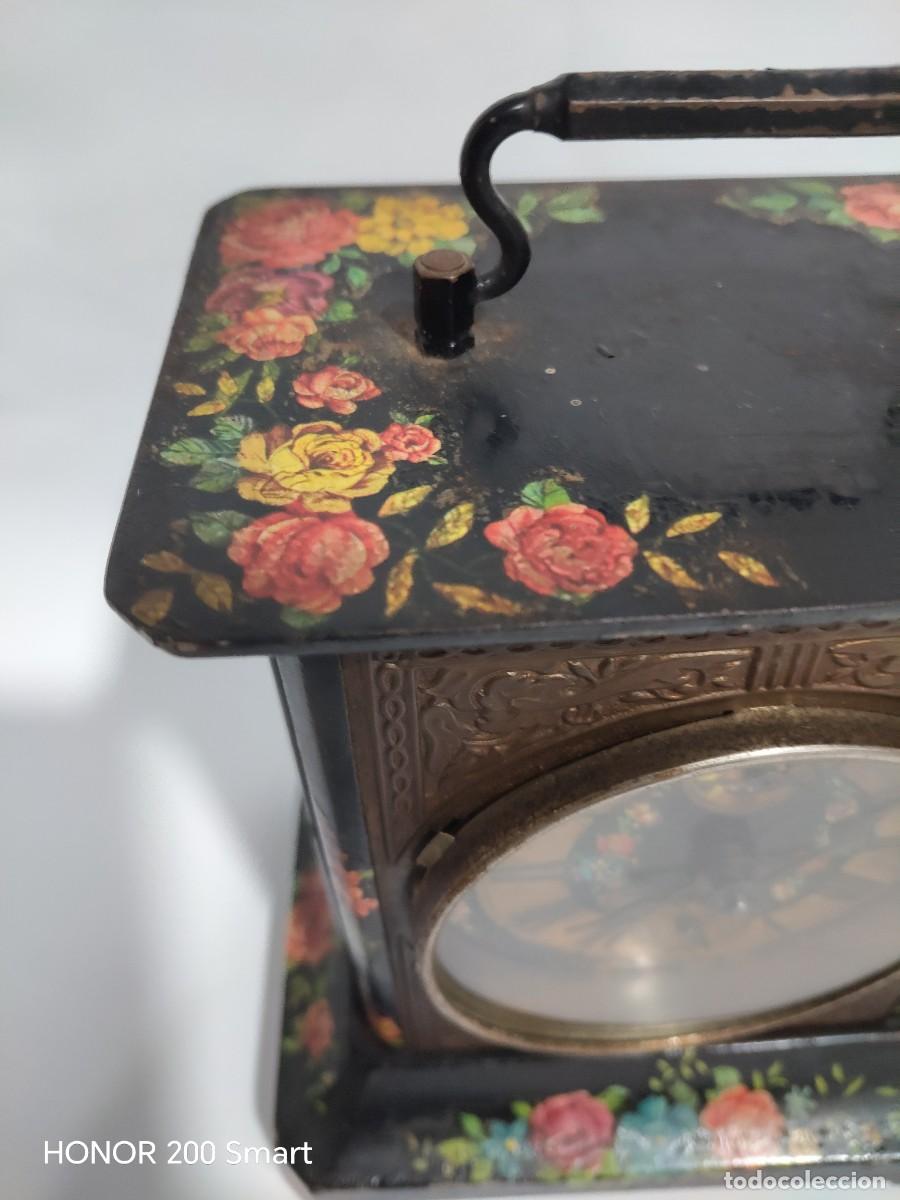 Relojes de carga manual: Reloj antiguo de carruaje - Foto 4