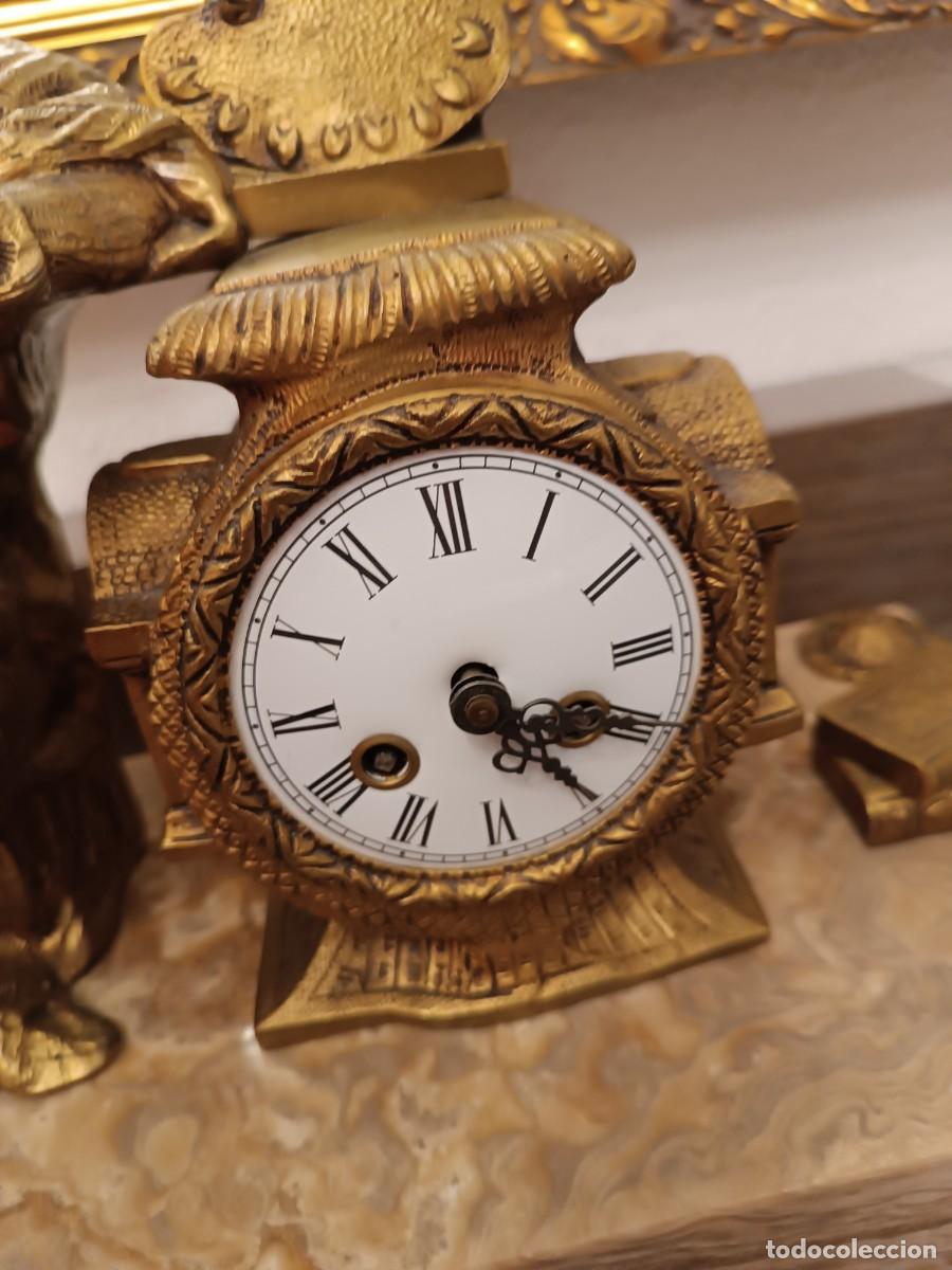 Relojes de carga manual: Reloj sobremesa en bronce - Foto 2