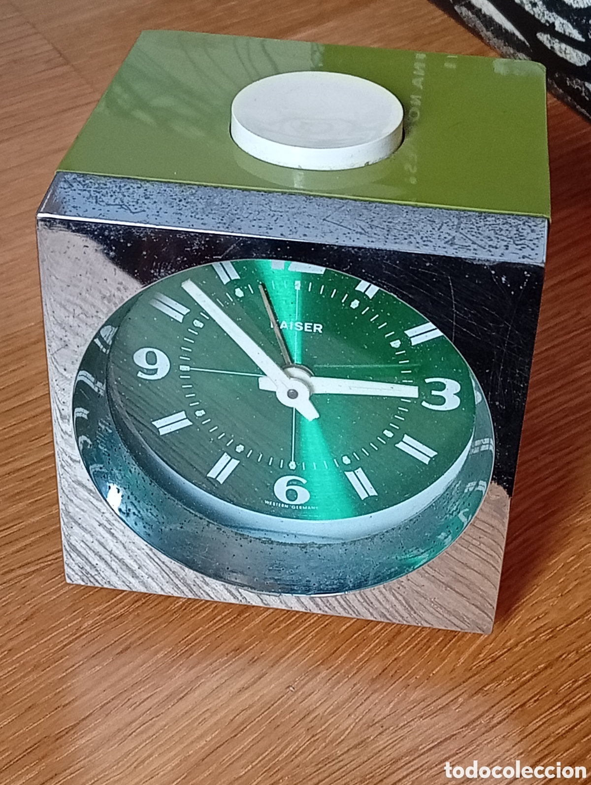 Relojes de carga manual: Reloj Kaiser Cube Verde - Foto 4