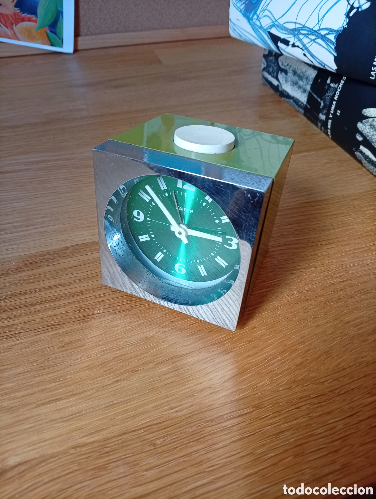 Relojes de carga manual: Reloj Kaiser Cube Verde - Foto 1