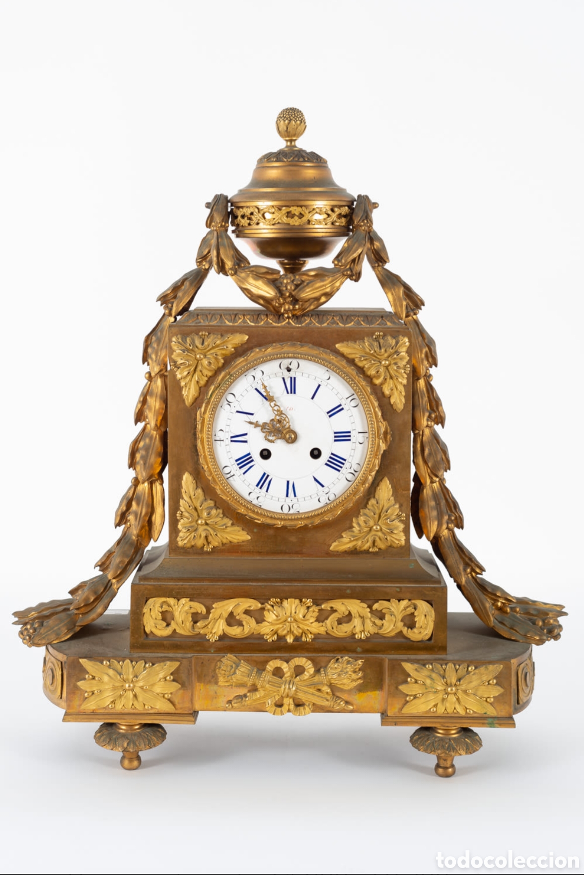 Relojes de carga manual: RELOJ DE SOBREMESA LUIS XVI - Foto 1