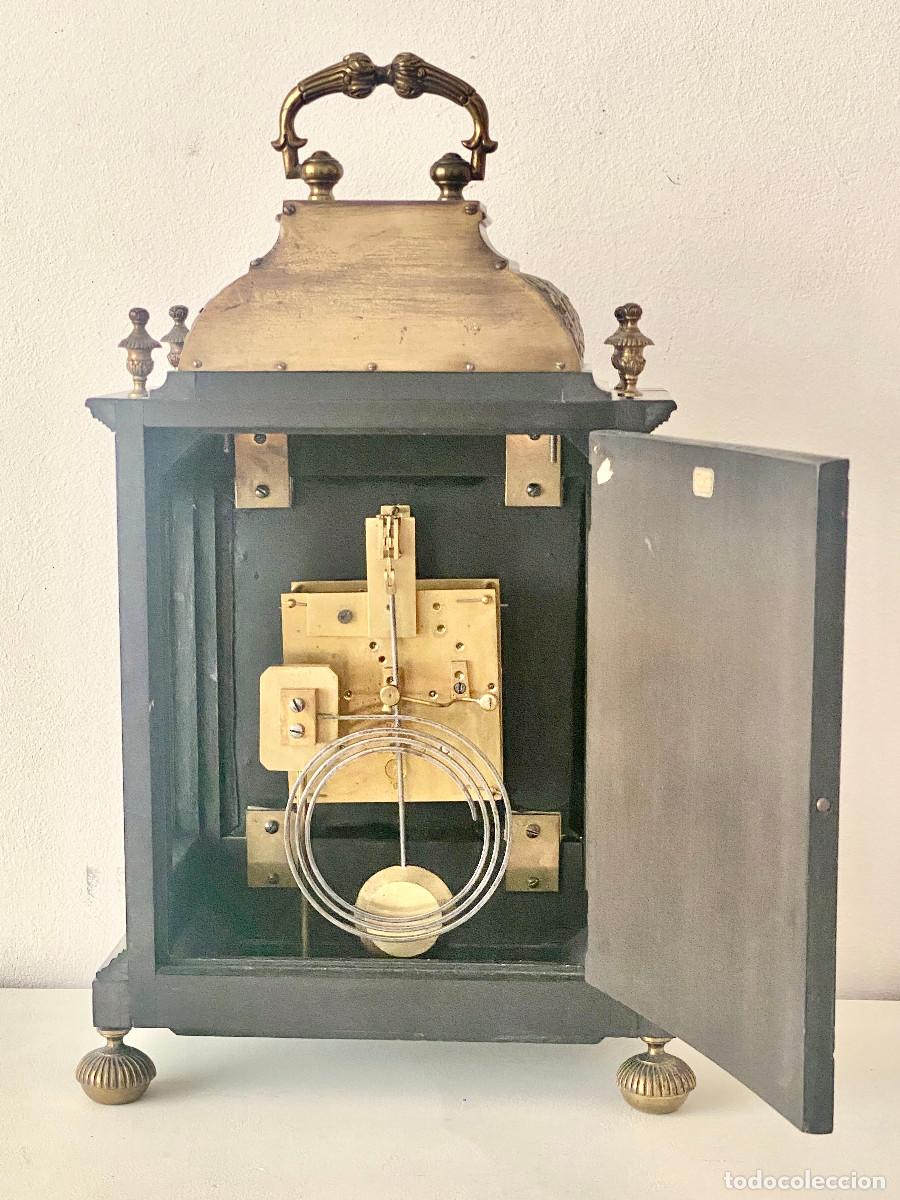 Relojes de carga manual: Reloj bracket ingl&eacute;s siglo XIX - Foto 10