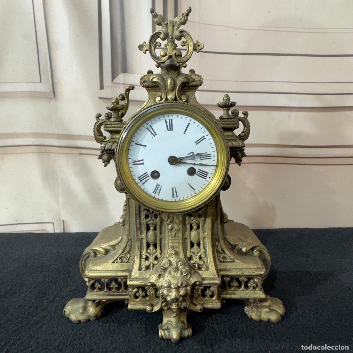 Relojes de carga manual: Reloj Antiguo de Estilo Frances - Foto 1
