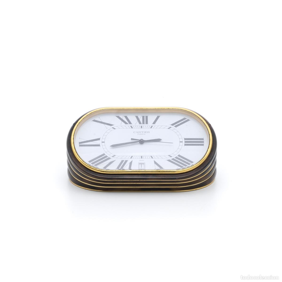 Relojes de carga manual: Reloj de mesa Cartier