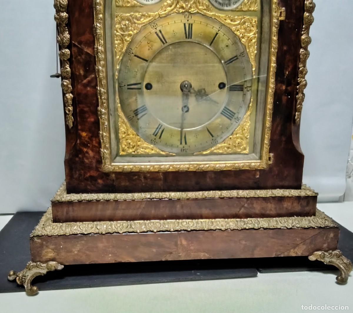 Relojes de carga manual: RELOJ DE CHIMENEA, VICTORIANO, BRACKET CLOCK - Foto 7