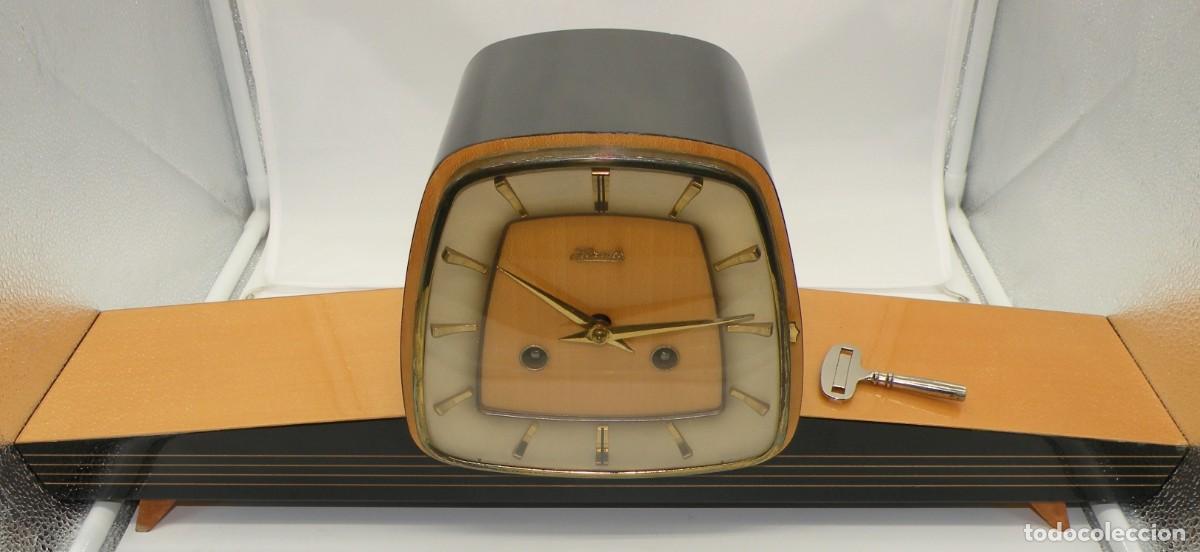 Relojes de carga manual: ANTIGUO RELOJ DE CHIMENEA O SOBREMESA ESTILO MODERNISTA (ART NOUVEAU) PRINCIPIOS SIGLO XX