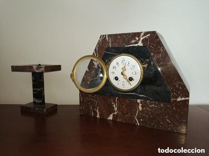 Relojes de carga manual: Antiguo reloj a cuerda Japy Freres funcionando