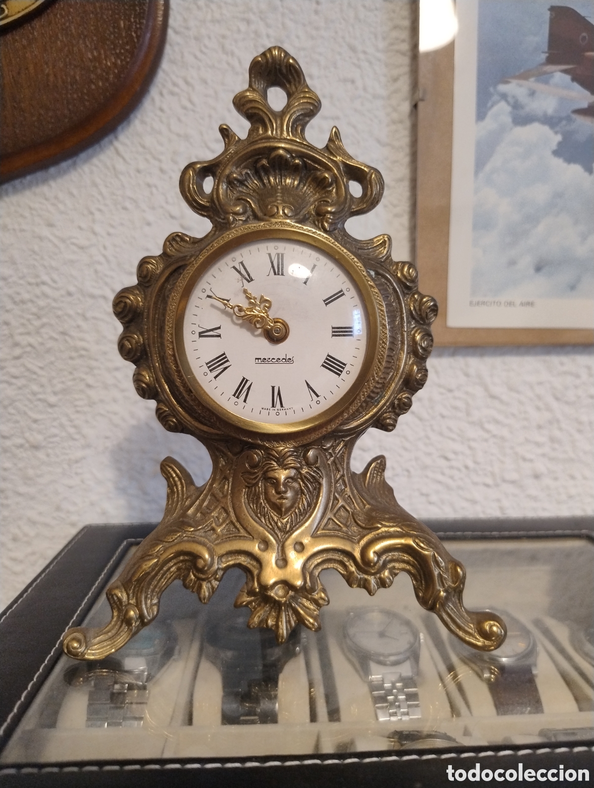 Relojes de carga manual: Reloj sobremesa de bronce Espa&ntilde;a