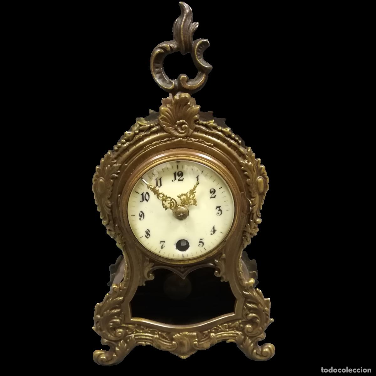 Horloges &agrave; remontage manuel: RELOJ SOBREMESA PEQUE&Ntilde;O ALEMAN LENZKIRCH