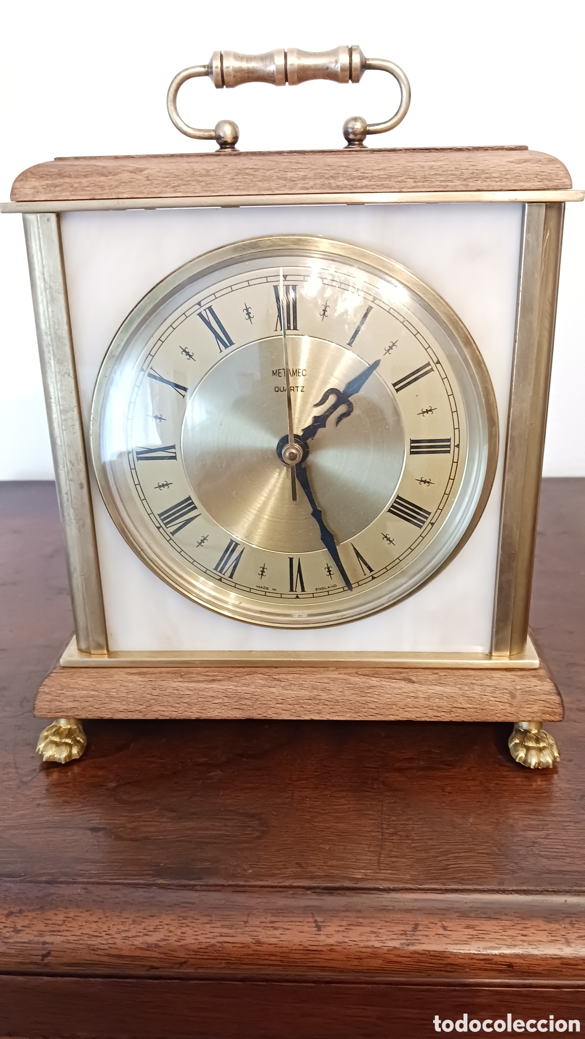 Relojes de carga manual: RELOJ DE SOBREMESA METAMEC