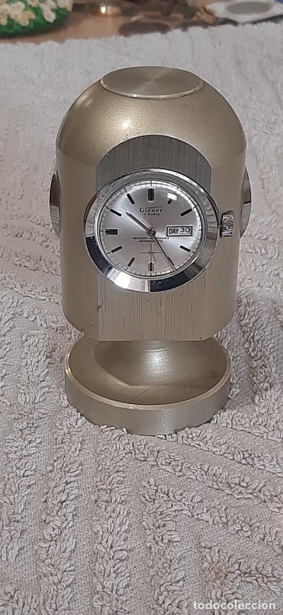 Relojes de carga manual: Horloge mecanique thermom&egrave;tre hydrometre Gienpy 17 rubis