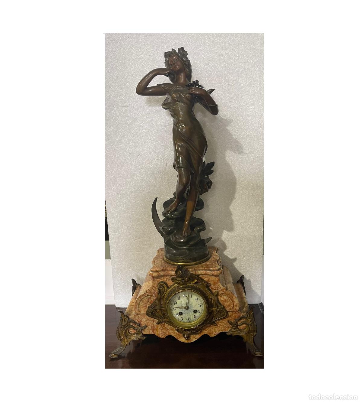 Horloges &agrave; remontage manuel: Relojes - Reloj de mesa Julien Causs&eacute;