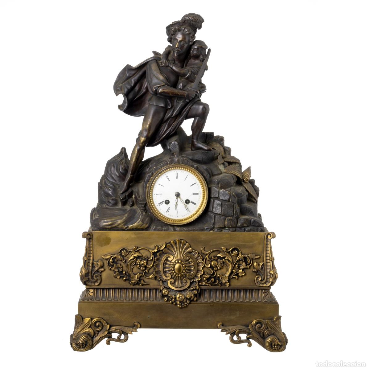 Rel&oacute;gios de carga manual: Relojes - Reloj de sobremesa - Siglo XIX
