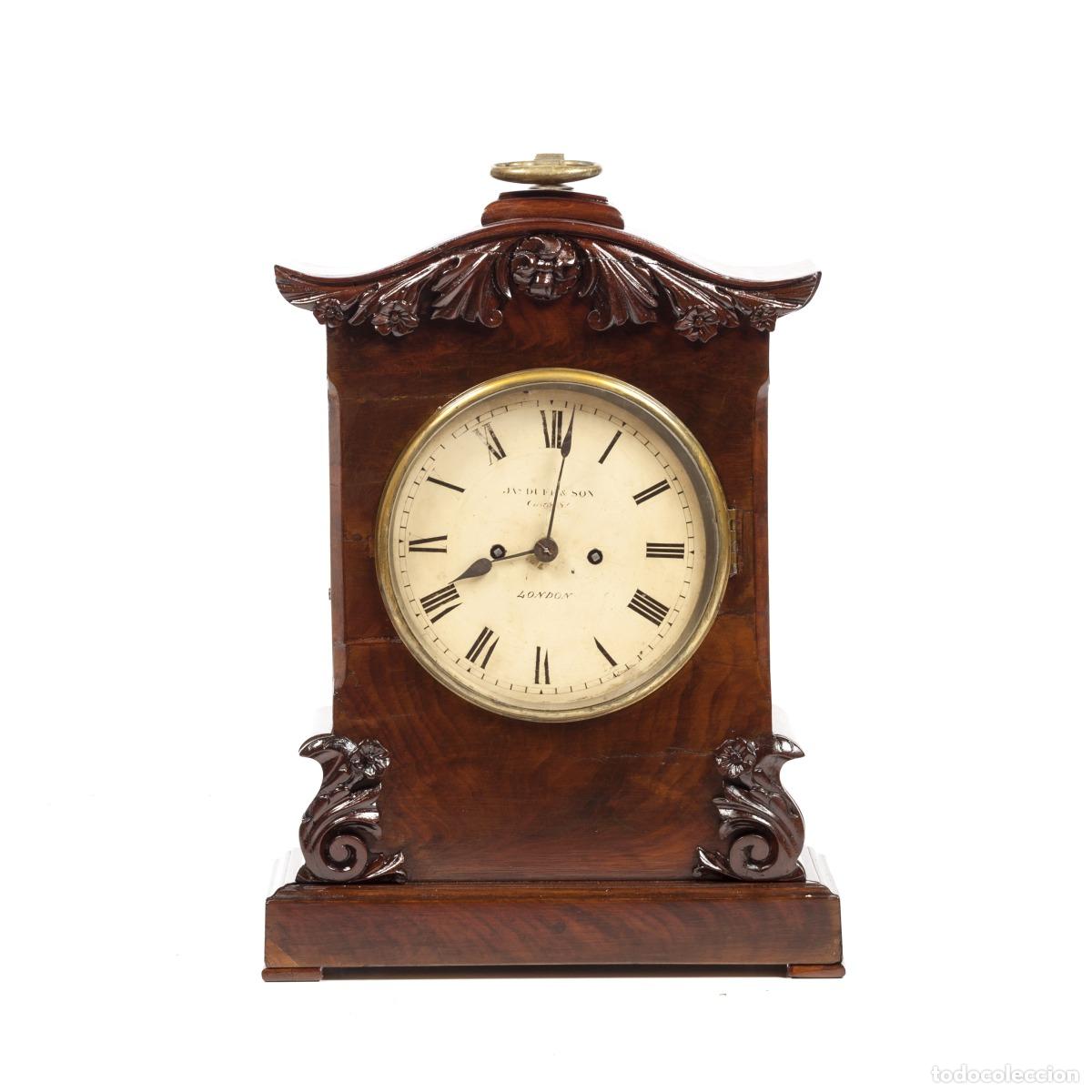 Rel&oacute;gios de carga manual: Relojes - Reloj de mesa - J. Duff & Son - Siglo XIX