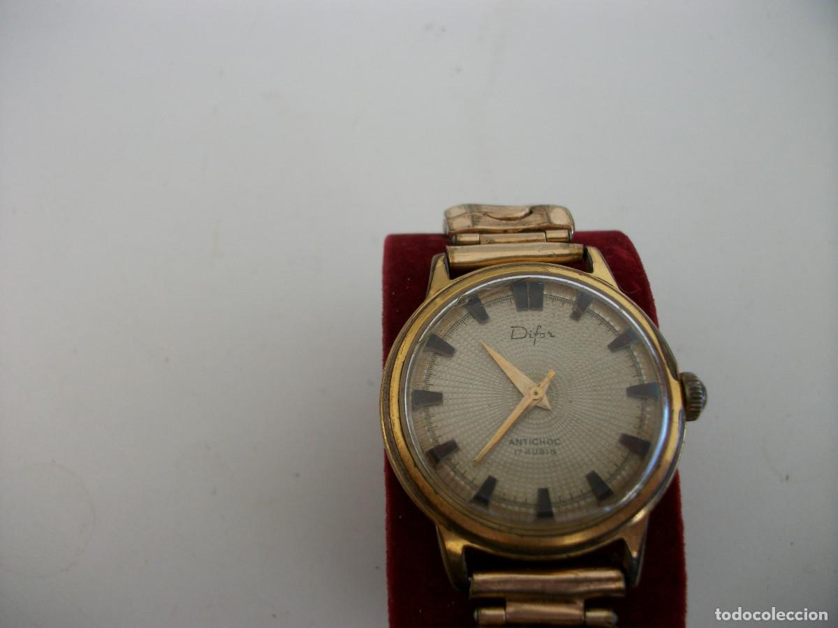 Rel&oacute;gios de carga manual: ANTIGUO RELOJ DIFOR CARGA MANUAL