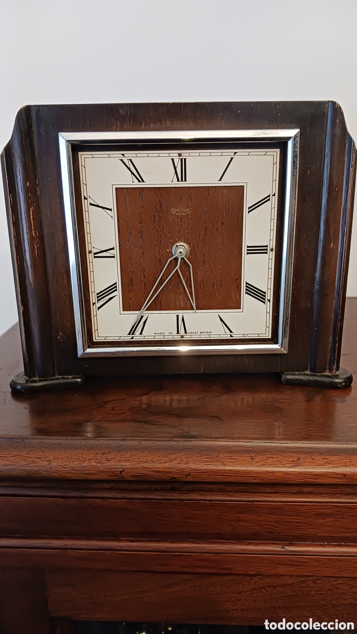 Rel&oacute;gios de carga manual: RELOJ DE SOBREMESA SMITHS.