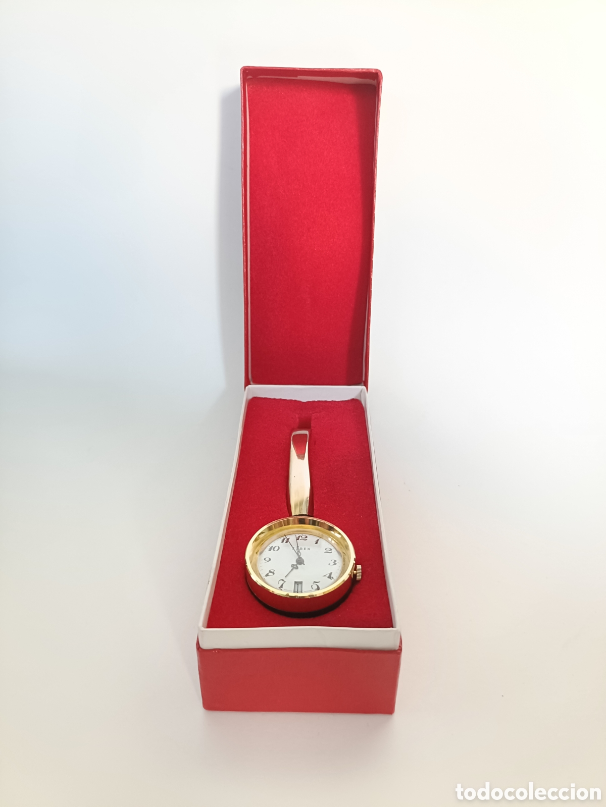 Relojes de carga manual: Reloj Pipa Vintage Jsben Swiss Made con Estuche Original