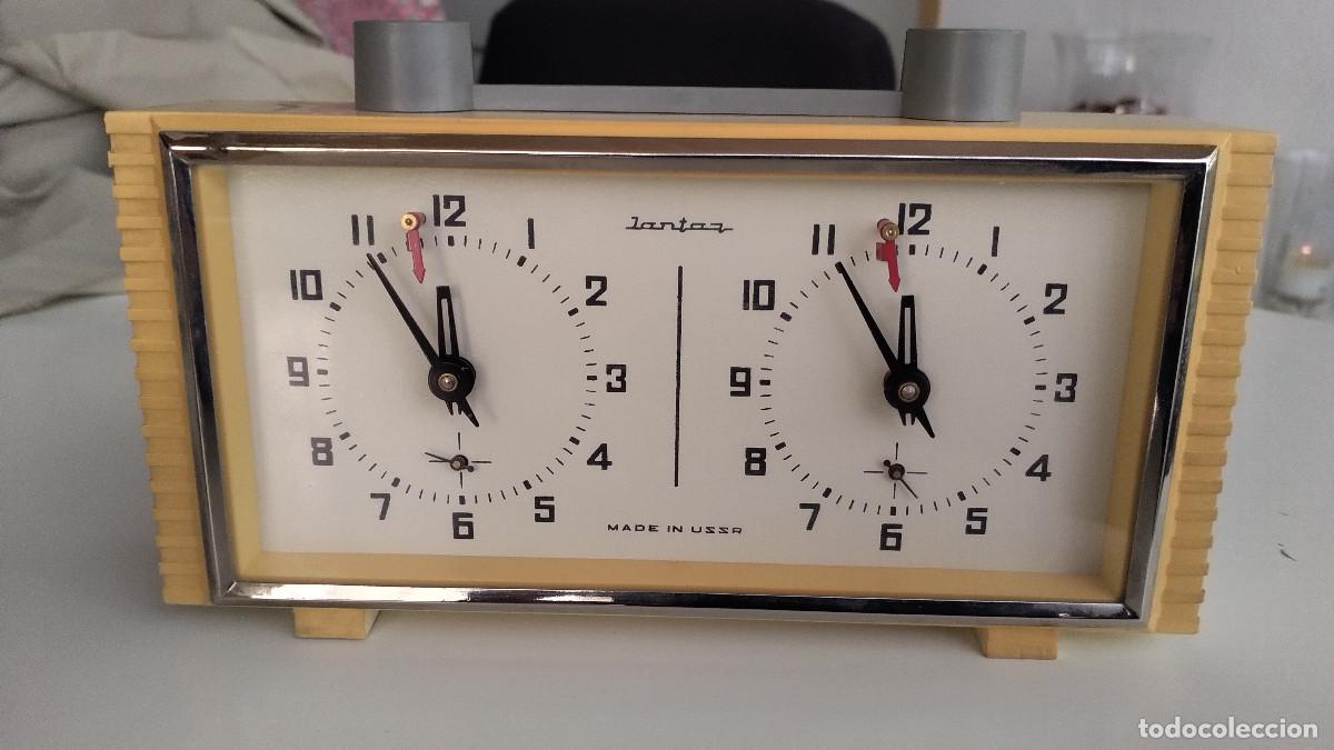 Relojes de carga manual: Chess. Ajedrez. Reloj de ajedrez ruso Jantaz