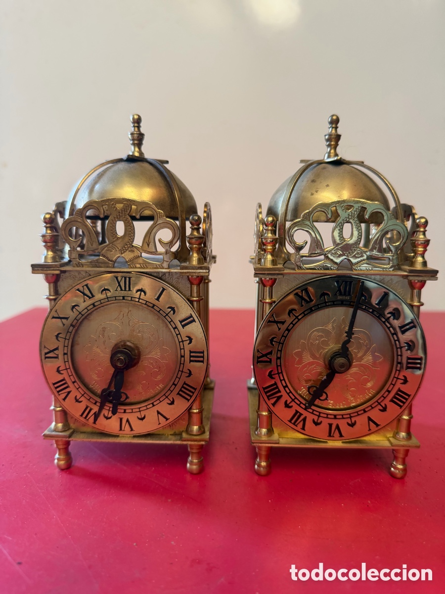 Relojes de carga manual: Pareja Relojes Decorativos Nell Gwynne Estilo I