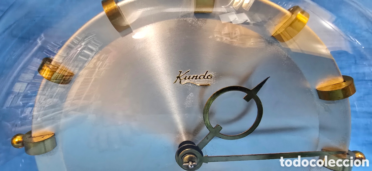 Relojes de carga manual: RELOJ KUNDO EN METAL CON CUPULA. - Foto 3