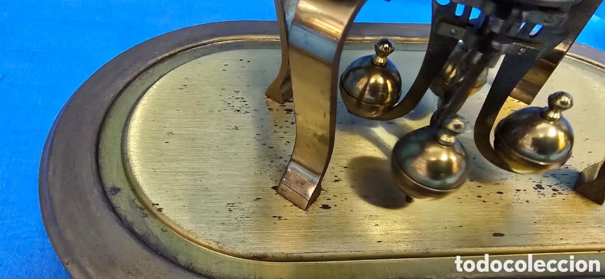 Relojes de carga manual: RELOJ KUNDO EN METAL CON CUPULA. - Foto 12