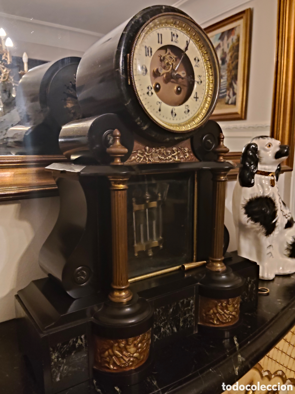 Relojes de carga manual: Magn&iacute;fico reloj de notario