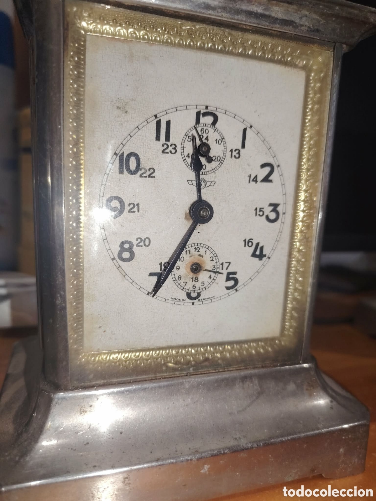 Relojes de carga manual: Reloj de carruaje funciona