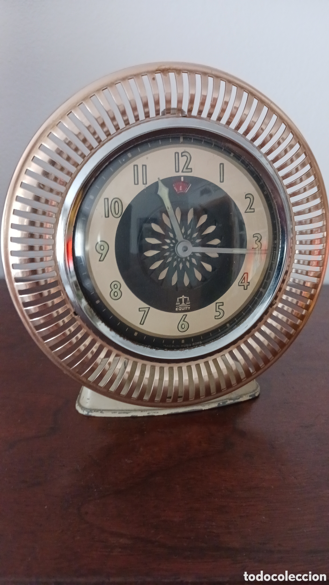 Relojes de carga manual: RELOJ DE SOBREMESA MARCA EQUITY FUNCIONA .