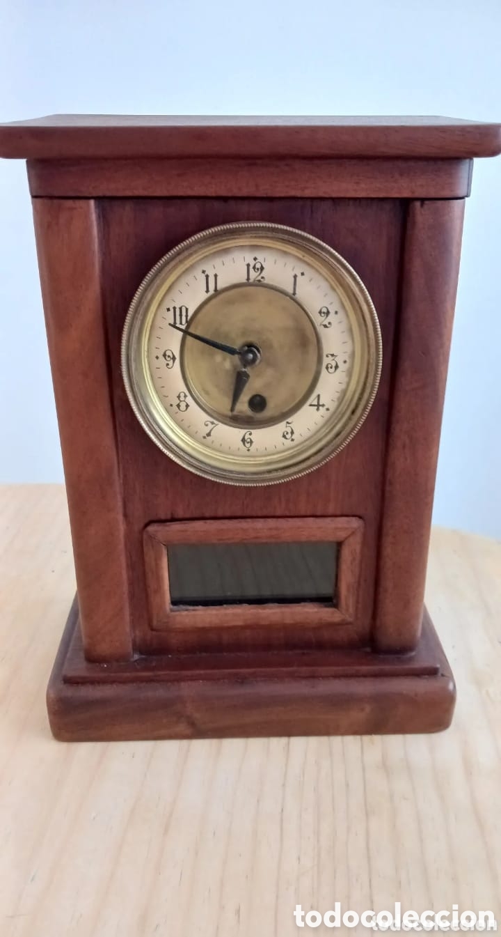 Relojes de carga manual: RELOJ DE SOBREMESA MAQUINARIA FRANCESA, ES PARA REPARACI&Oacute;N PORQUE SI SE MUEVE ANDS PERO LUEGO SEPARS