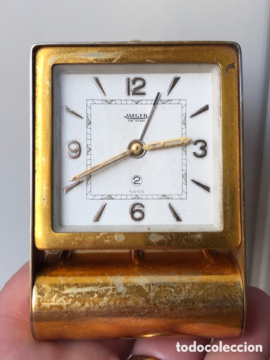 Relojes de carga manual: Reloj jaeger alarma sonora cuerda - Foto 10