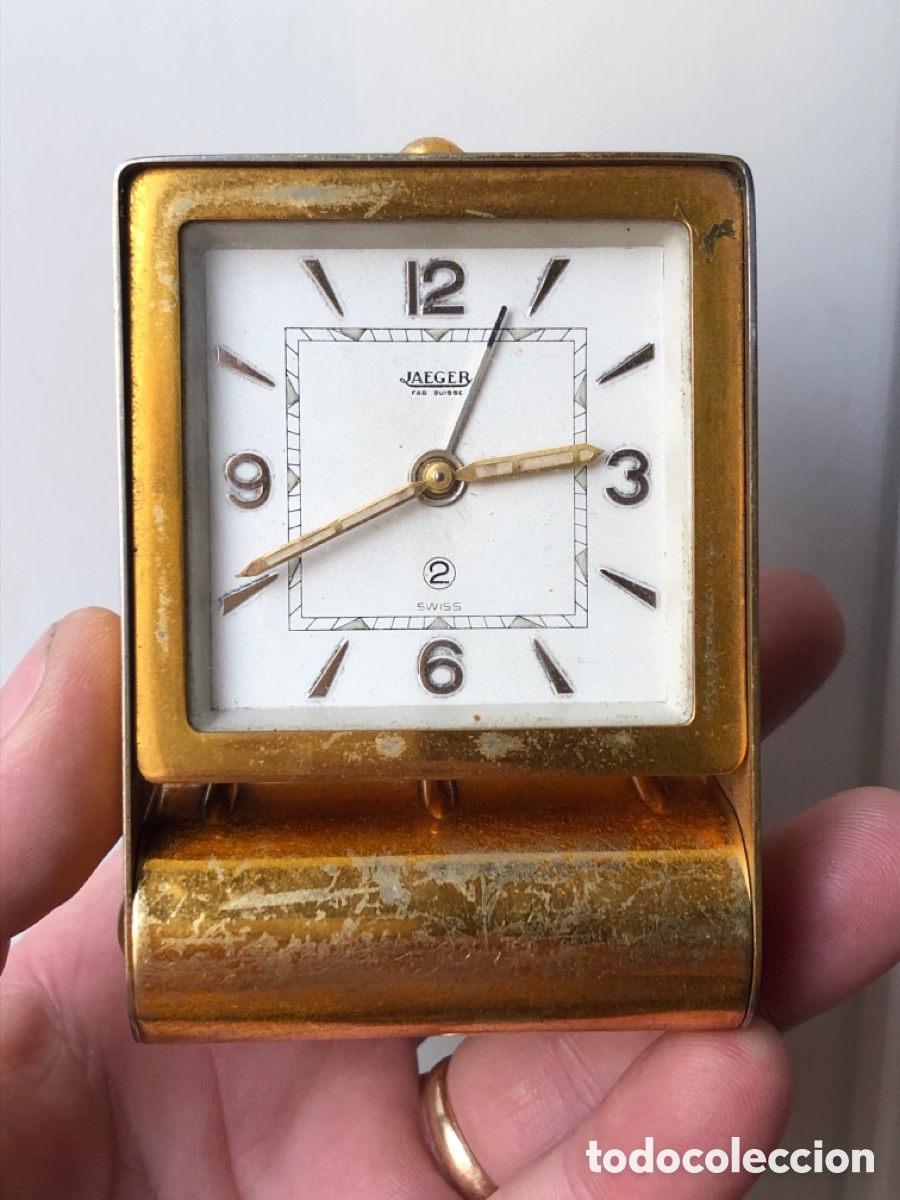Relojes de carga manual: Reloj jaeger alarma sonora cuerda