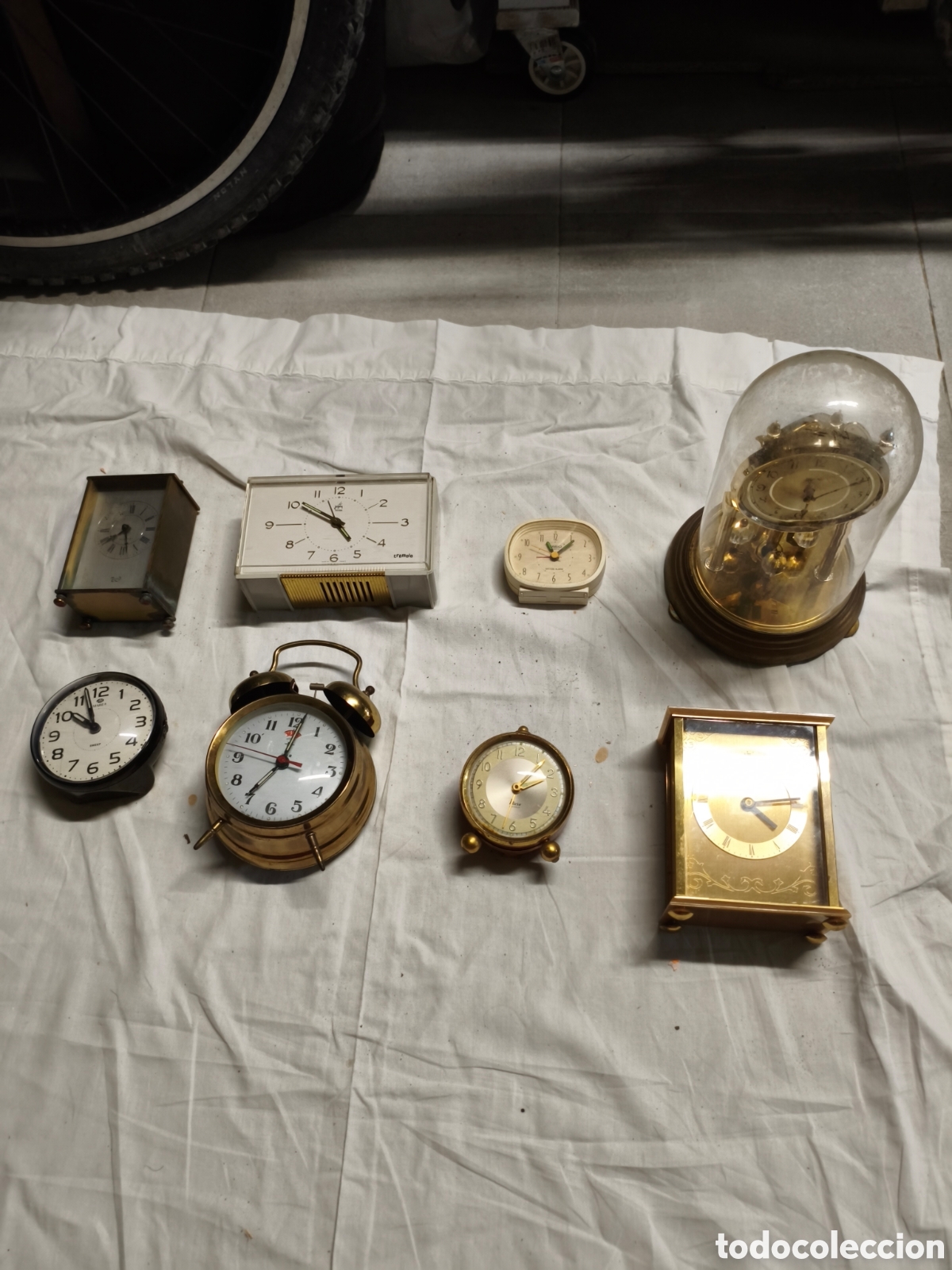 Horloges &agrave; remontage manuel: Lote relojes despertadores
