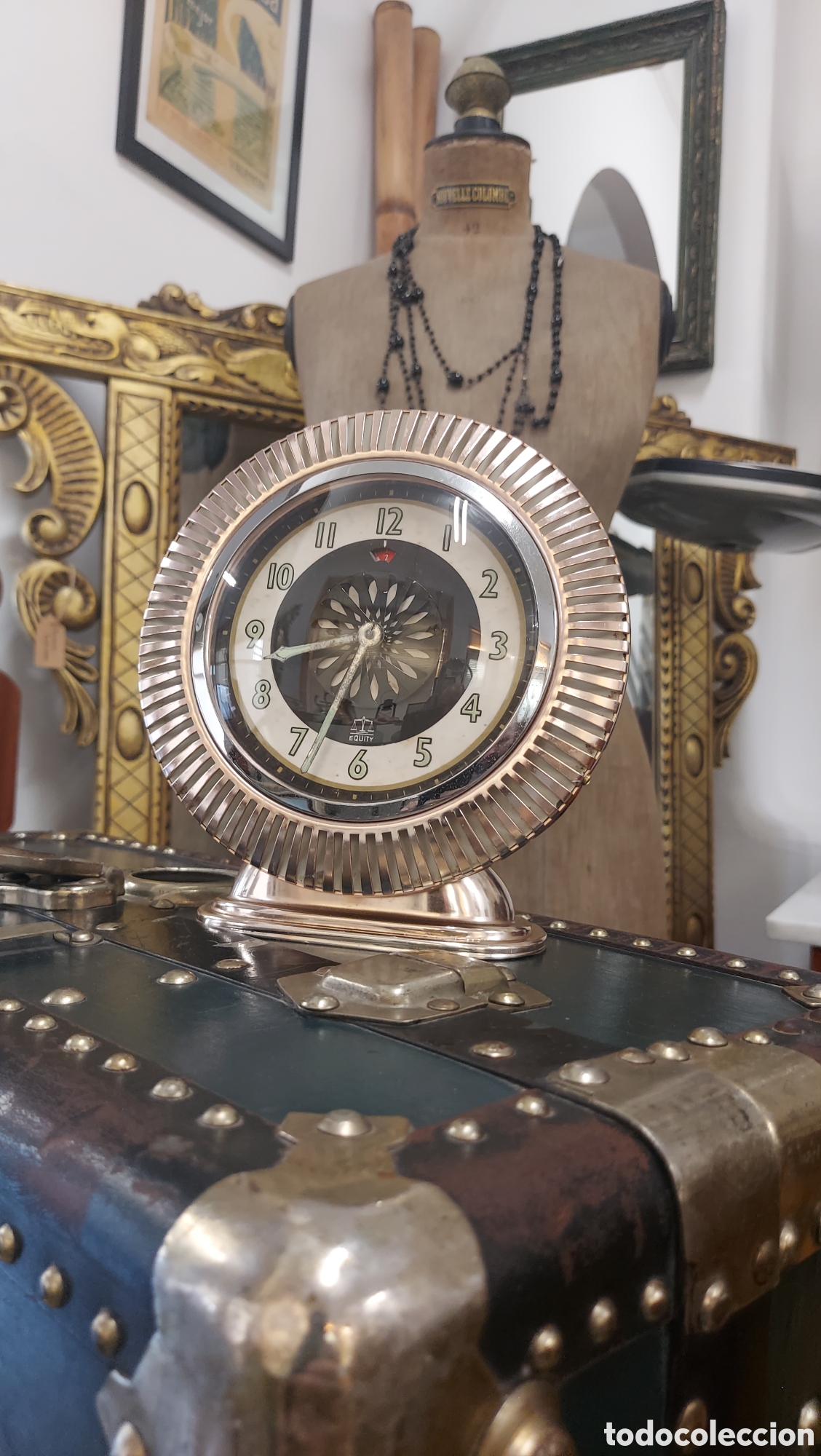 Relojes de carga manual: Reloj despertador circa 1955-1958