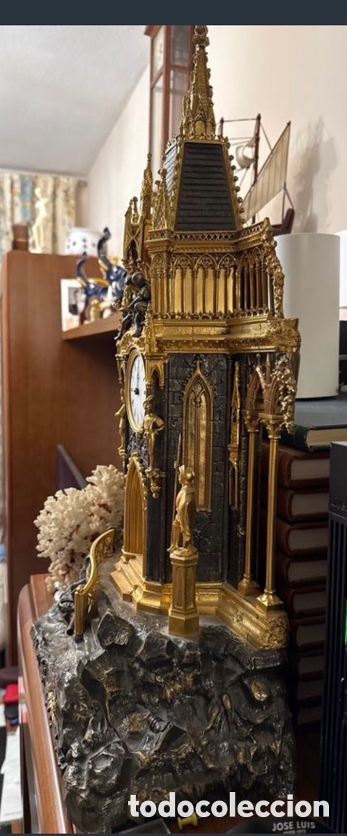 Relojes de carga manual: Reloj estilo g&oacute;tico de sobremesa - Foto 3