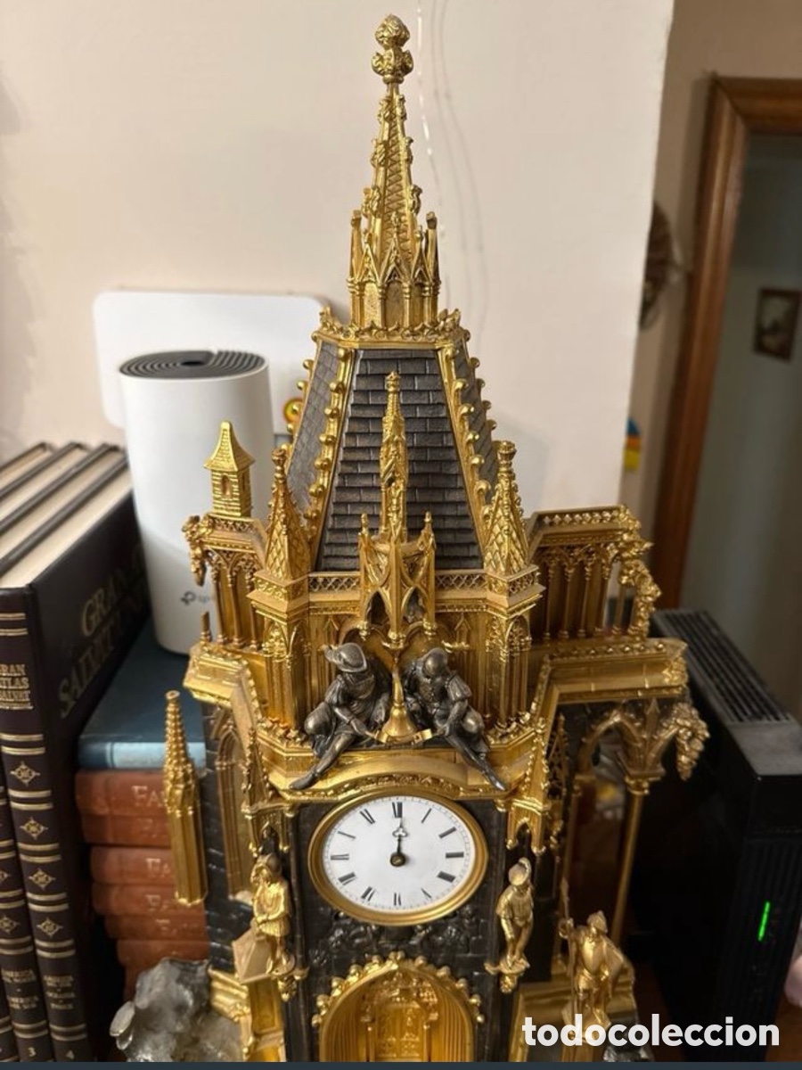 Relojes de carga manual: Reloj estilo g&oacute;tico de sobremesa - Foto 7