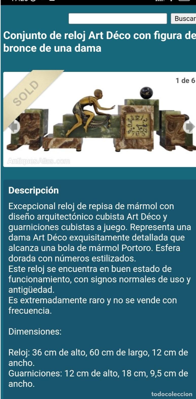 Relojes de carga manual: Reloj de sobremesa marmol - Foto 25