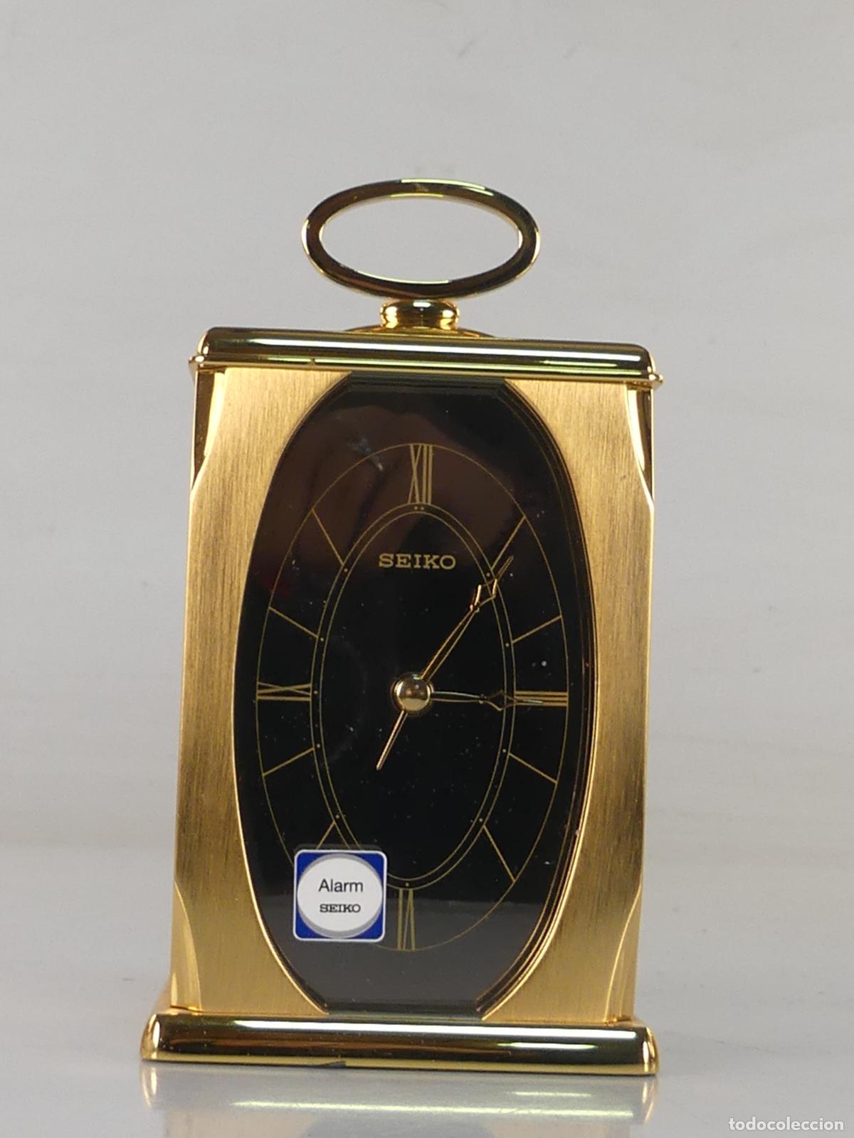 Relojes de carga manual: RELOJ DE SOBREMESA DESPERTADOR MARCA SEIKO ALARM