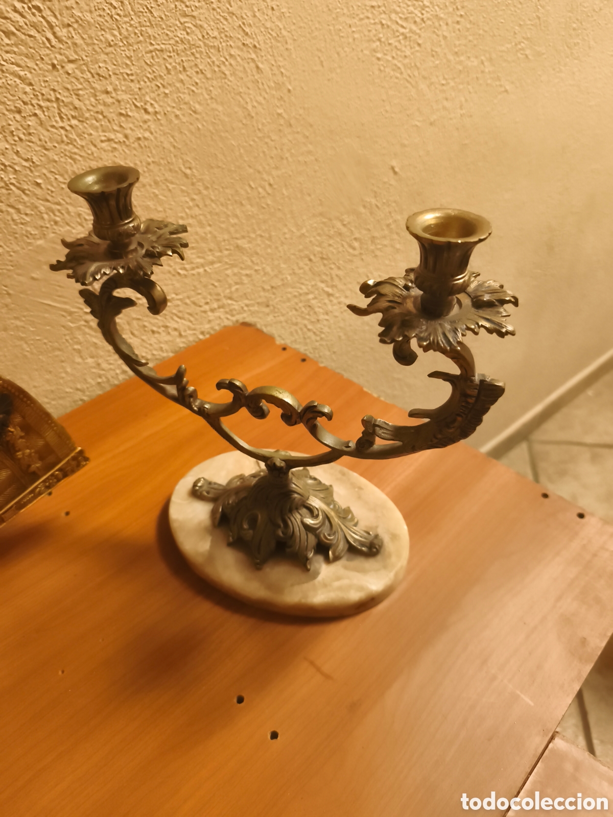 Relojes de carga manual: Reloj de cuerda con candelabros - Foto 3