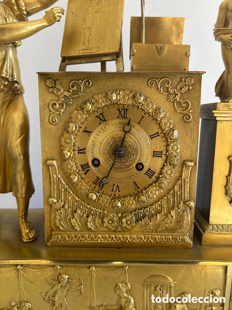 Relojes de carga manual: Reloj imperio dorado - Foto 6