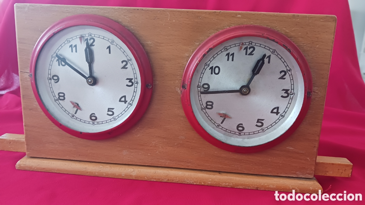 Relojes de carga manual: RELOJ DE AJEDREZ , A&Ntilde;OS 40, PARA REPARACI&Oacute;N .