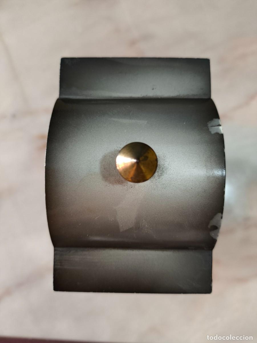 Relojes de carga manual: Antiguo reloj Schmid de sobremesa - Foto 4