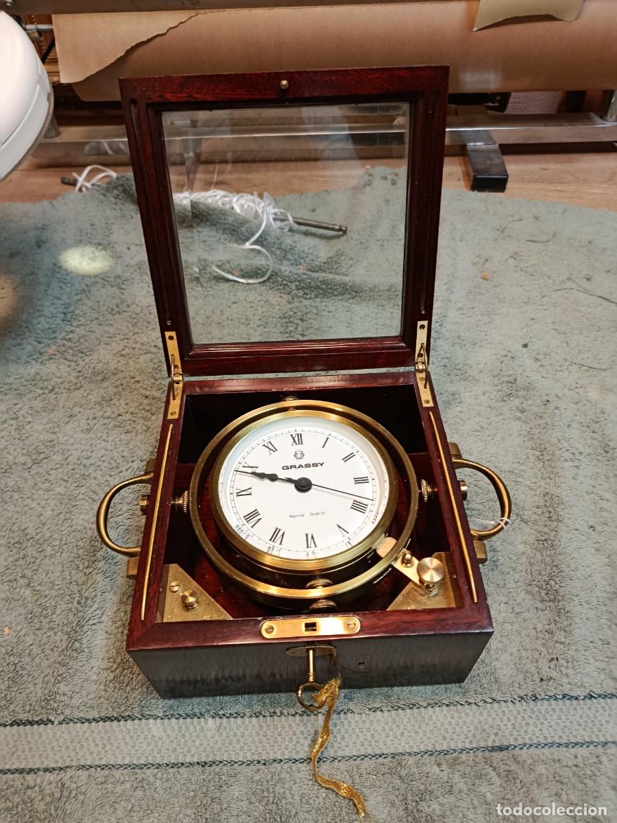 Relojes de carga manual: Reloj marino de bit&aacute;cora o de mesa REF-469/1 - Foto 7