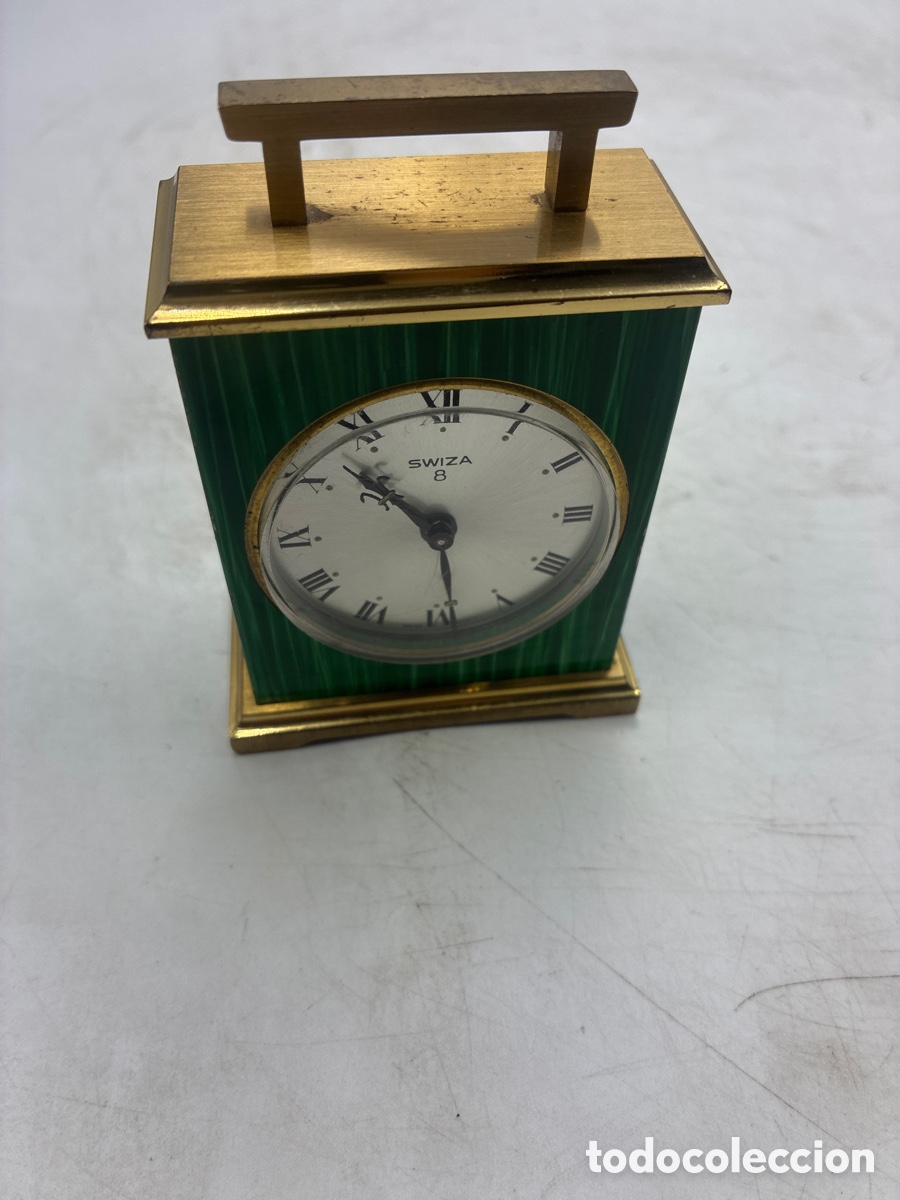 Relojes de carga manual: Reloj despertador SWIZA.