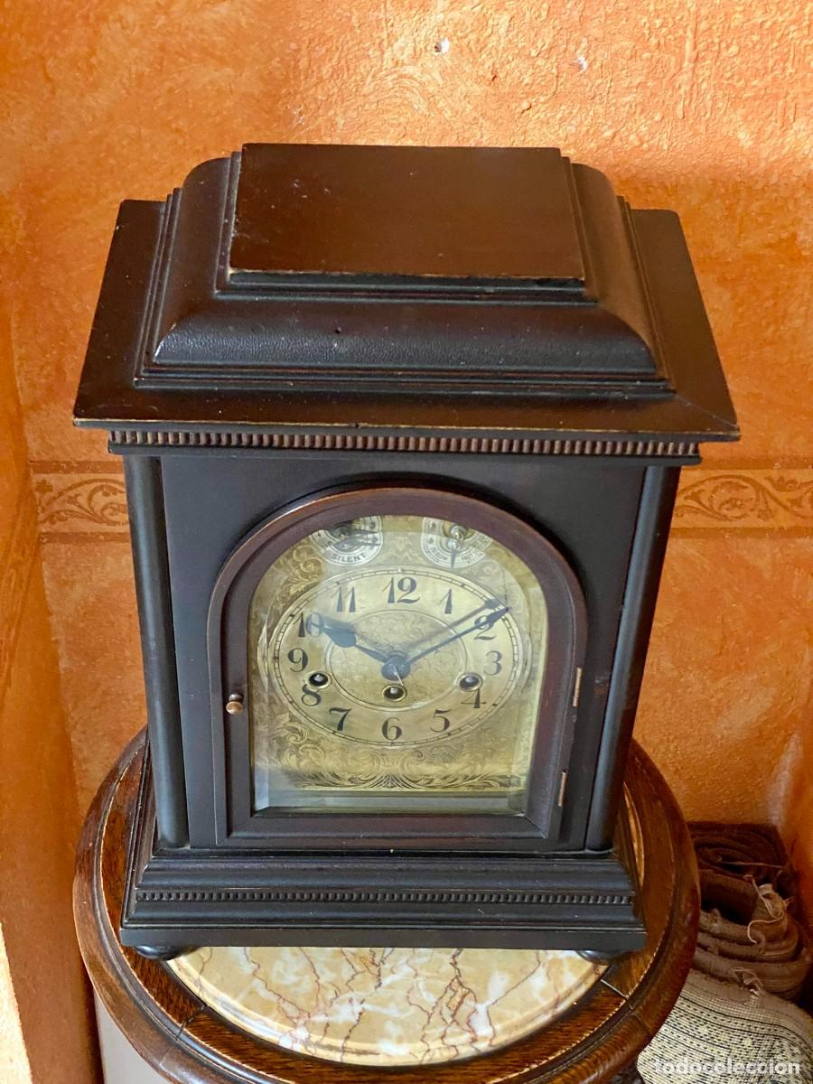 Relojes de carga manual: Reloj de sobremesa JUNGHANS de p&eacute;ndulo, 1900 aprox - Foto 2