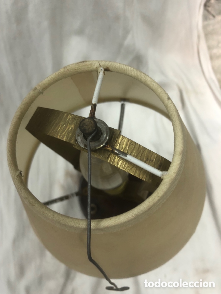 Relojes de carga manual: L&aacute;mpara reloj hora en tulipa - Foto 11