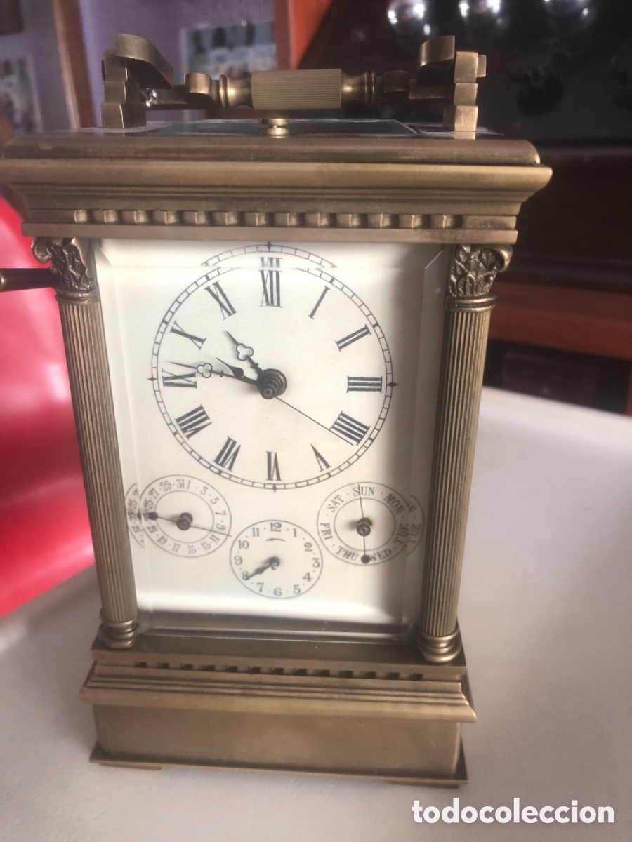 Orologi di carica manuale: Reloj sobremesa o carruaje funcionando