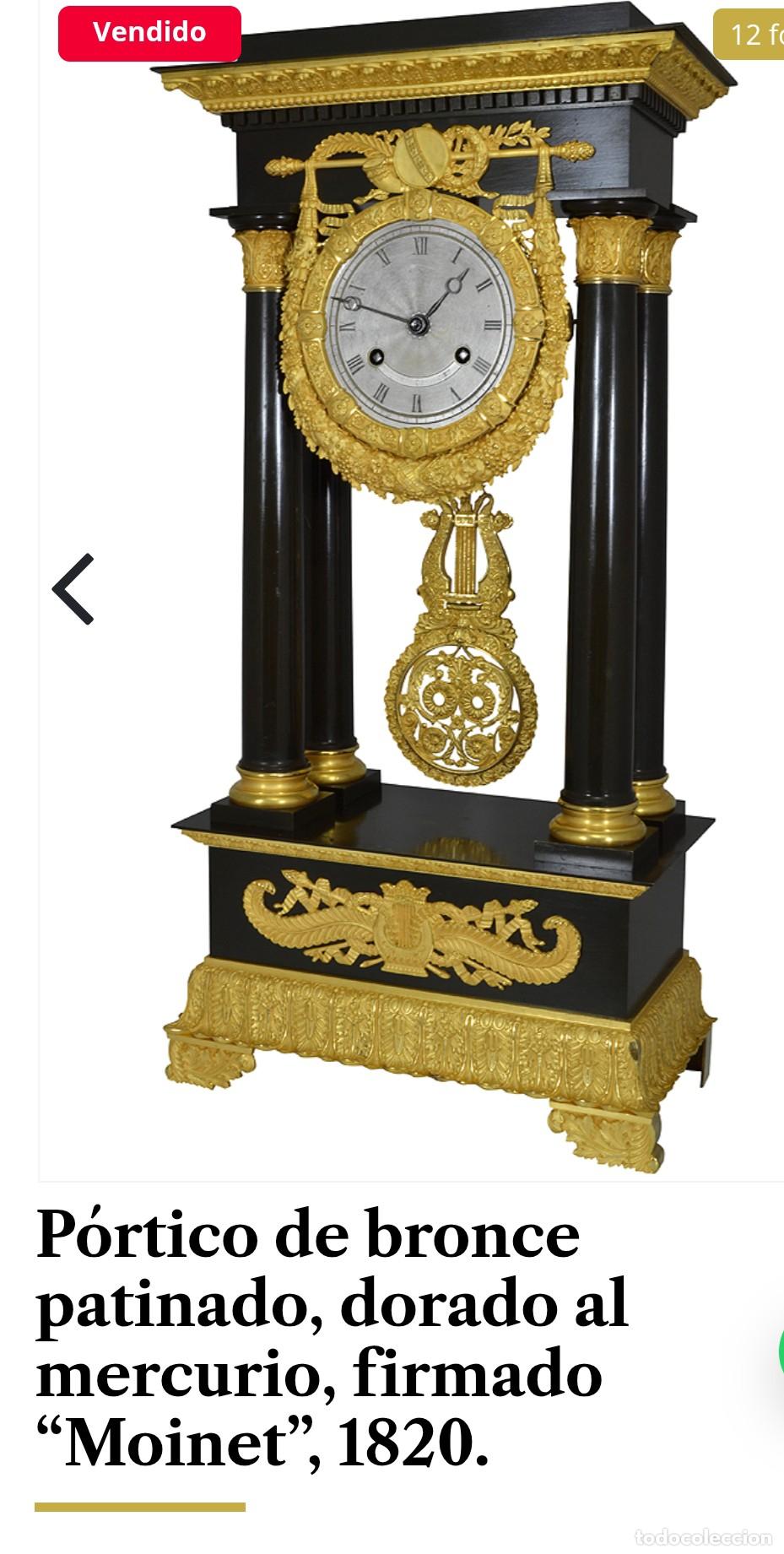 Relojes de carga manual: Reloj de sobremesa Imperio - Foto 30