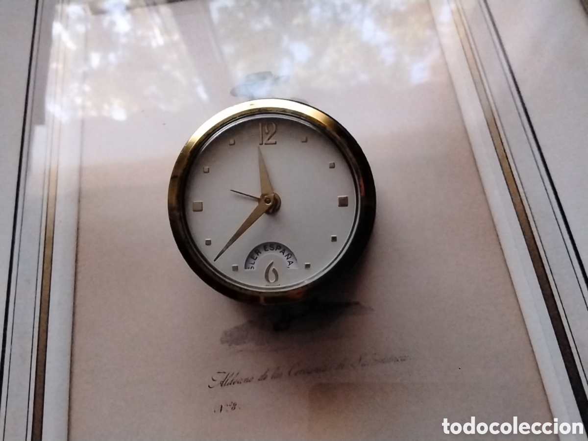 Relojes de carga manual: RELOJ SOBREMESA DESPERTADOR CHYSLER ESPA&Ntilde;A