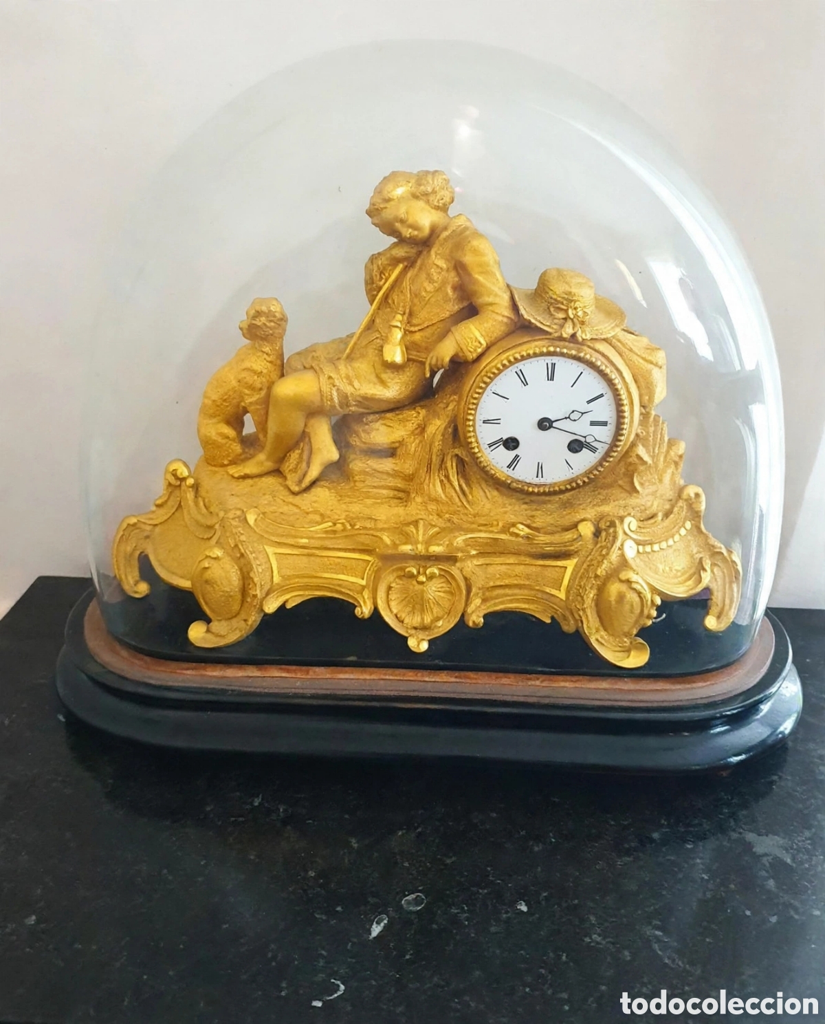 Relojes de carga manual: Reloj antiguo primer imperio Francia 1820 clock